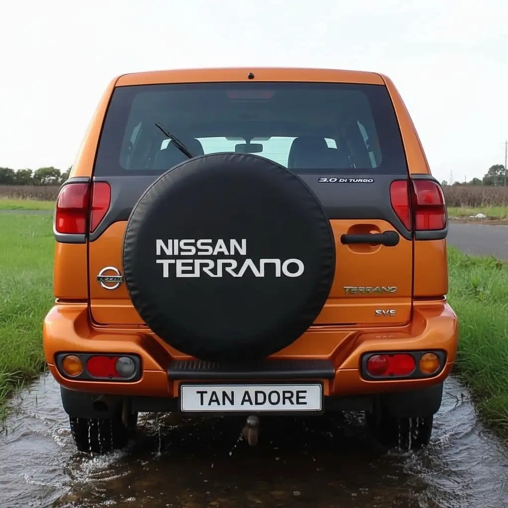 Nissan Terrano Spare Wheel Tire Cover